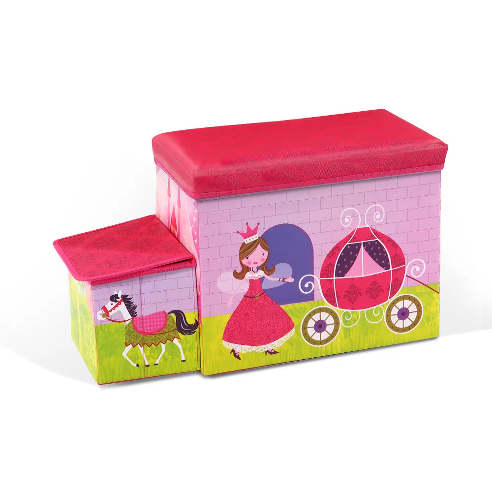 - Foldable Handcrafted Pink Organiser Group discount Toy Kids Storage Box
