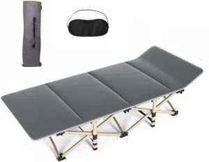 1-Position Sleeping Cots for Adults, Chairs Outdoor, Camping cot with mattressBed Cot Lounge Chair for Beach Lawn ，Portable cot，Portable cot，Sleep cots for Adults，cots with Mattress