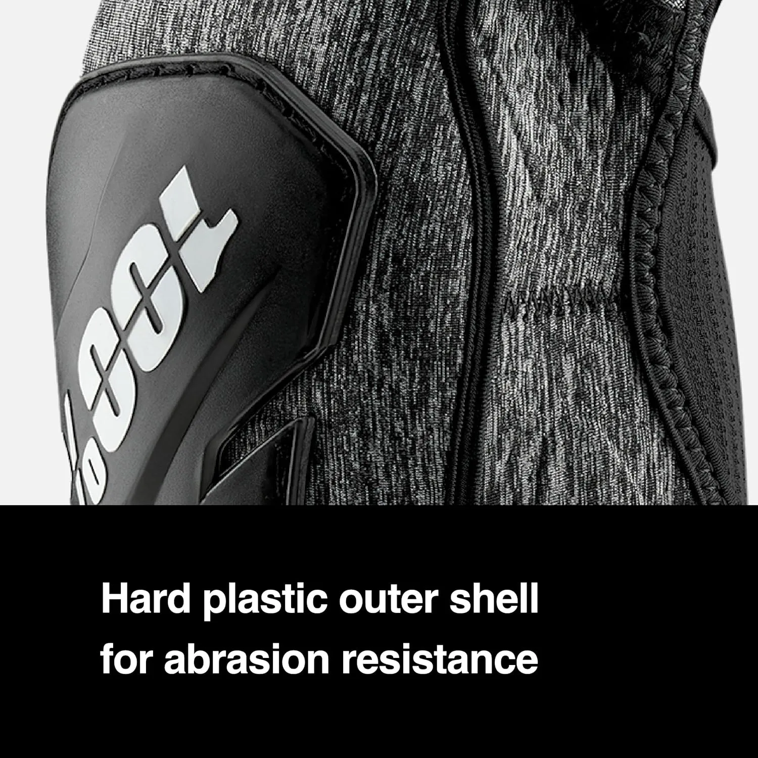 100% Fortis Mountain Biking Elbow Pad - MTB & BMX Protection - Hard Plastic and Smartshock Impact Absorbing Foam Padding