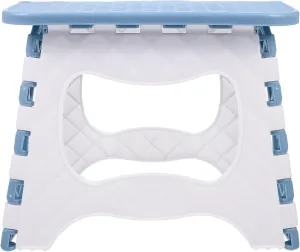 1pc Folding Step Stool for Adults Portable and Lightweight for Kitchen Bathroom Fishing and Outdoor Use Easy One-Handed Fold Compact Design