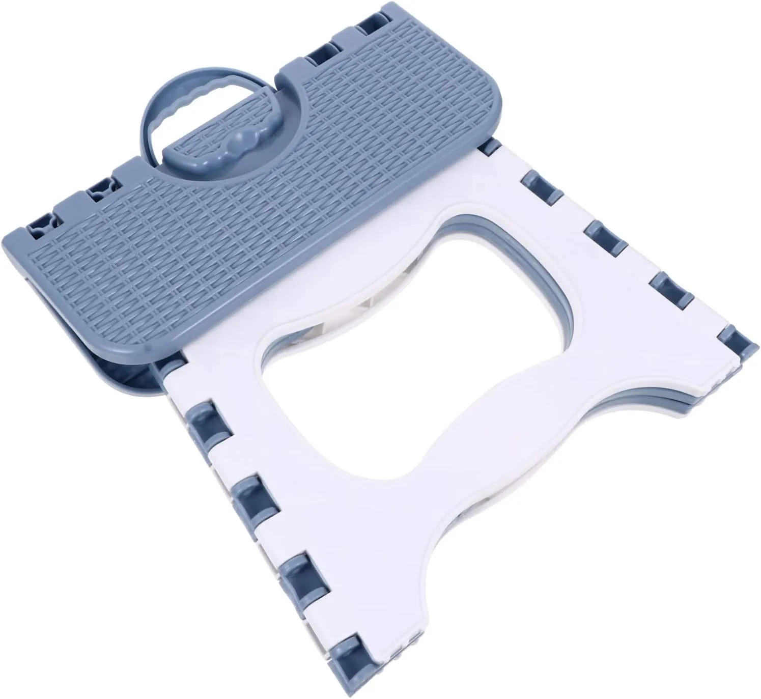 1pc Folding Step Stool for Adults Portable and Lightweight for Kitchen Bathroom Fishing and Outdoor Use Easy One-Handed Fold Compact Design