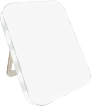 1pc Portable Led Lighted Makeup Mirror Folding Cosmetic Mirror with Brightness for Desktop Use Compact Design for Travel and Home and Lightweight