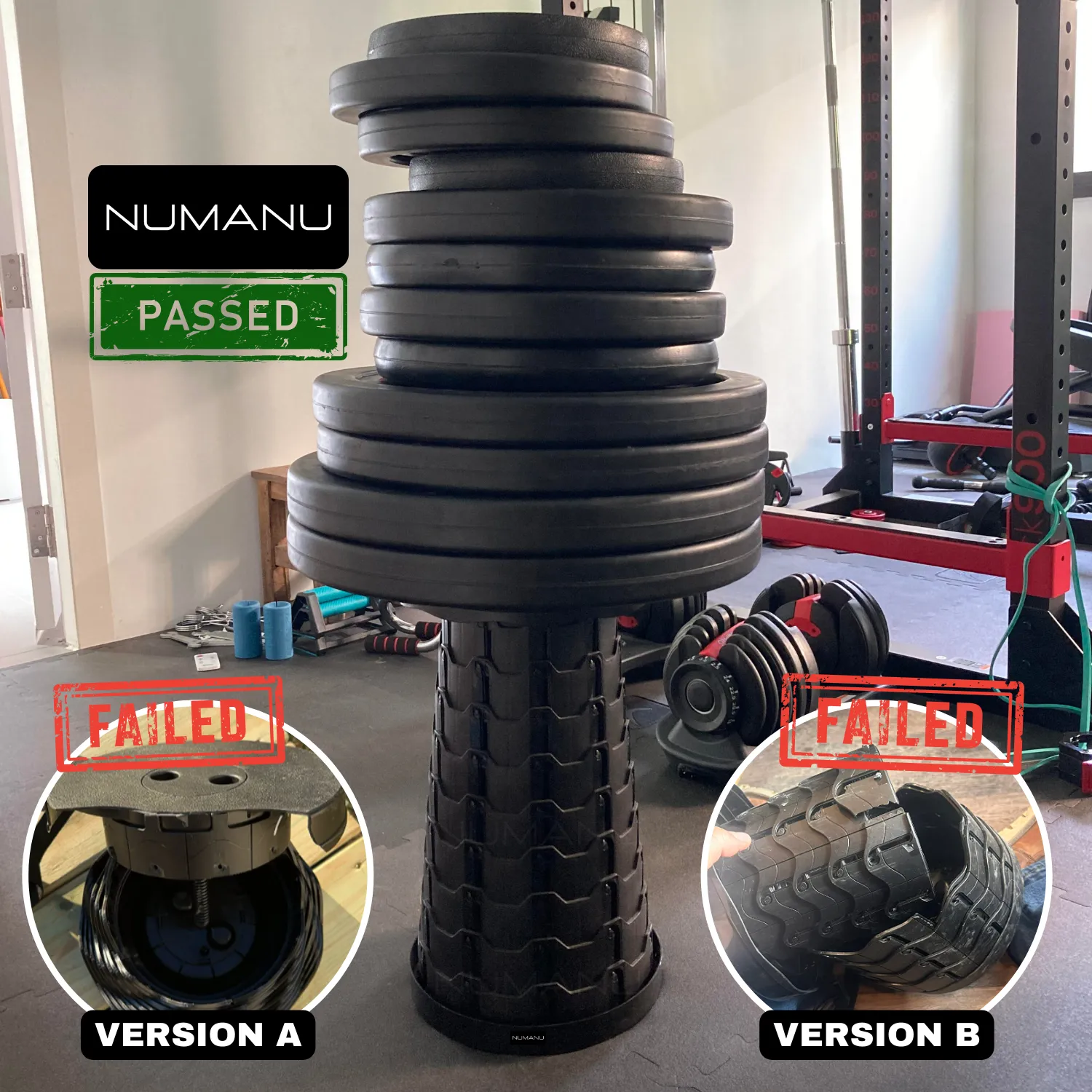 2-Pack Collapsible Stool, Max 400lbs - (Standalone - Stools Only)