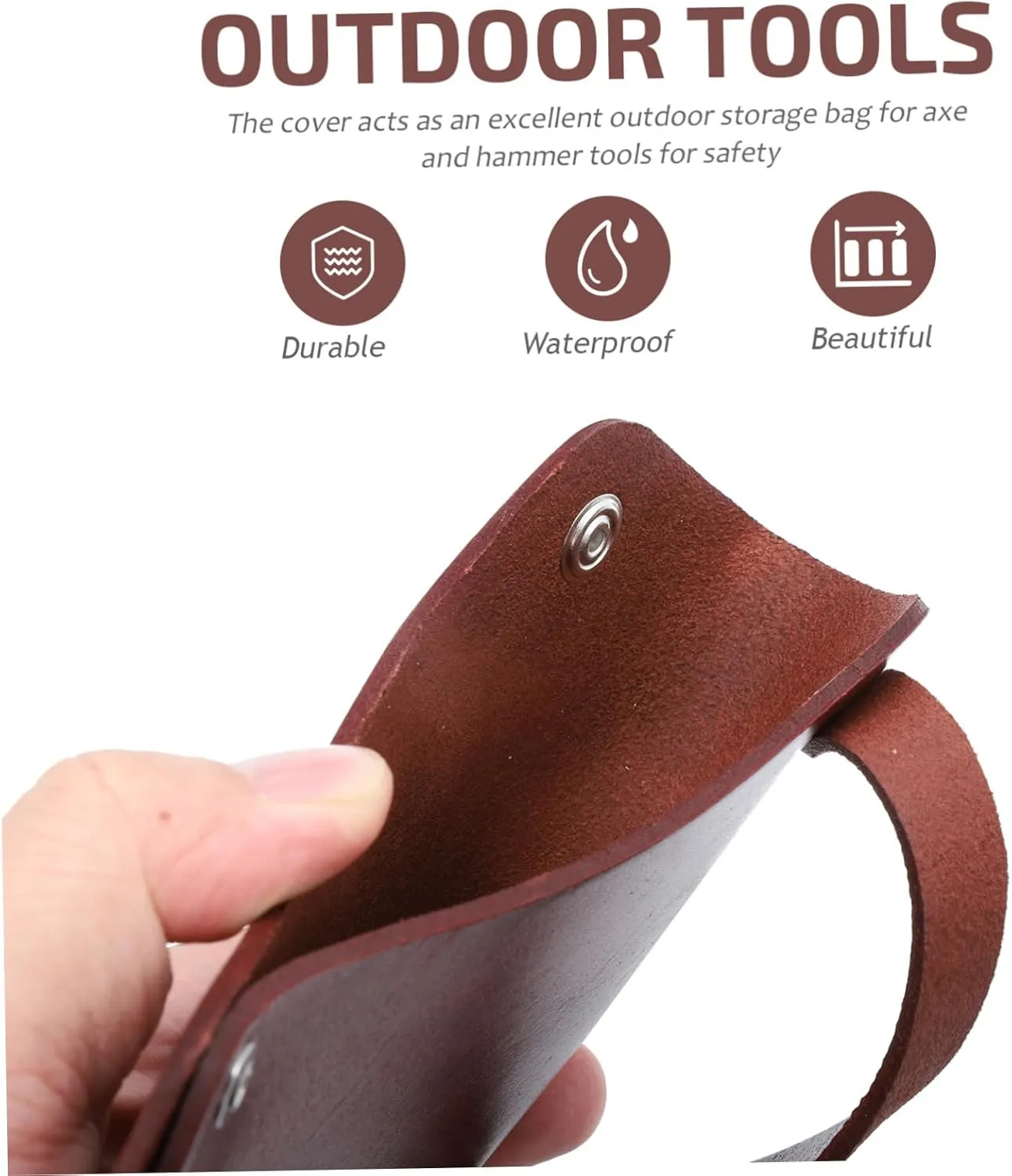 2 Pcs Ax Hatchet Cover Hatchet Axe Camping Accessories Axe Axe Carrying Cover Axe Cover Axe Casing Axe