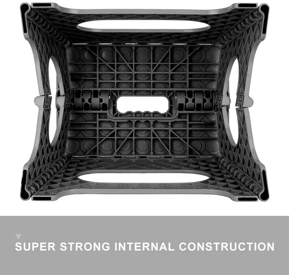22/39cm Step Stool Folding Anti-Slip Portable Flat Outdoor Store Chair Ladder AU