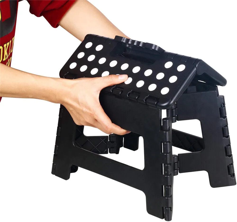 22/39cm Step Stool Folding Anti-Slip Portable Flat Outdoor Store Chair Ladder AU