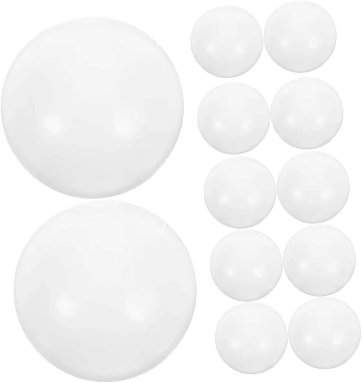24pcs Mini Foosball Smooth Replacement Parts for Table Soccer HIPS Material for Indoor Games and Birthday Parties Easy Setup and Storage