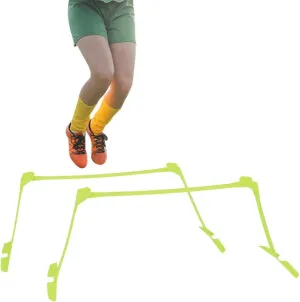 2pcs Agility Speed Training Agility Hurdles for Athletes, Adjustable and Collapsible Hurdle and Agility Ladder Set for Athletes