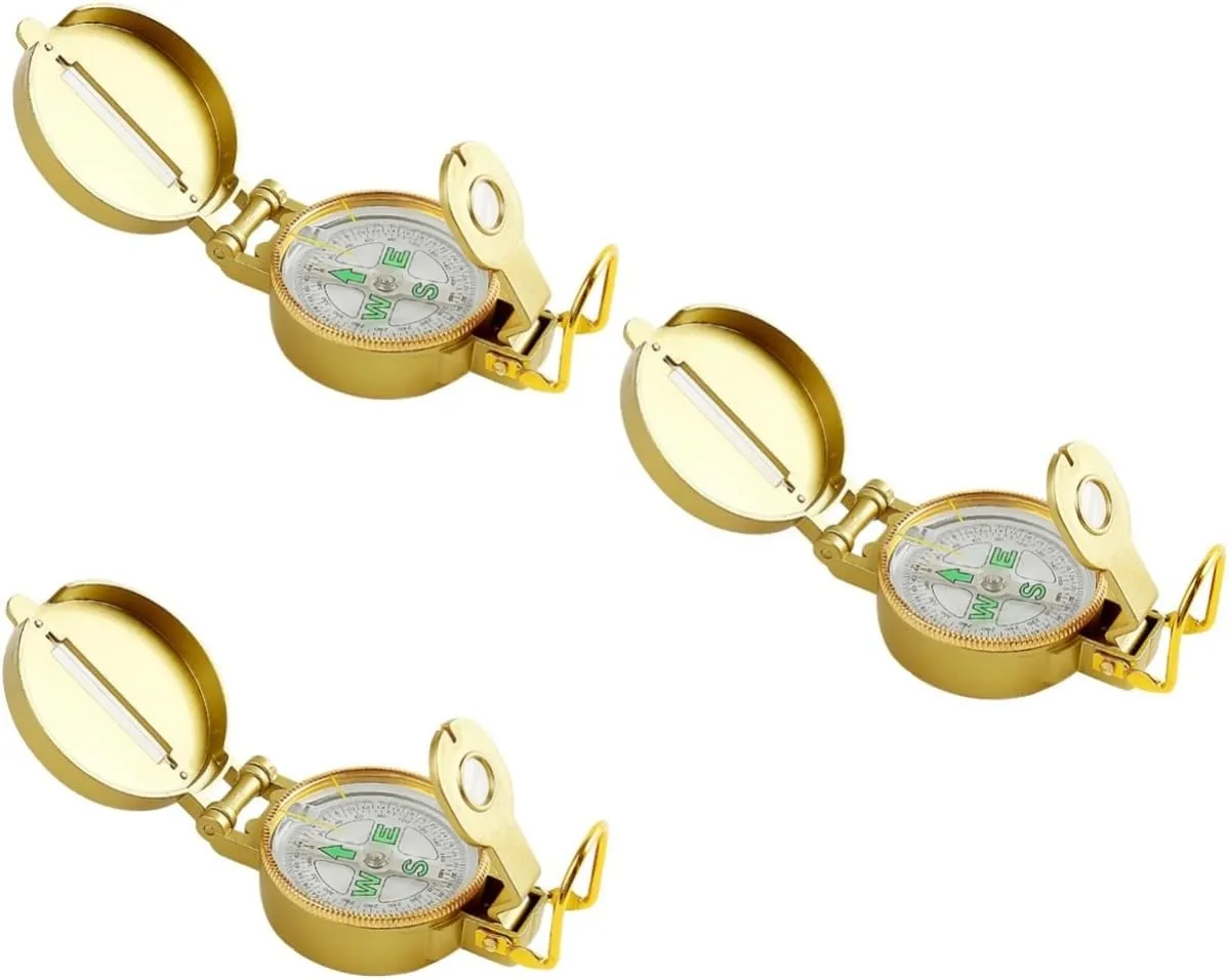 2pcs Compass Compass Accessories Marine Accessories for Boats Boat Accessories Marine Outdoor Survival car Compass Bracelet Compass Boat Compass Practical Compass Camping