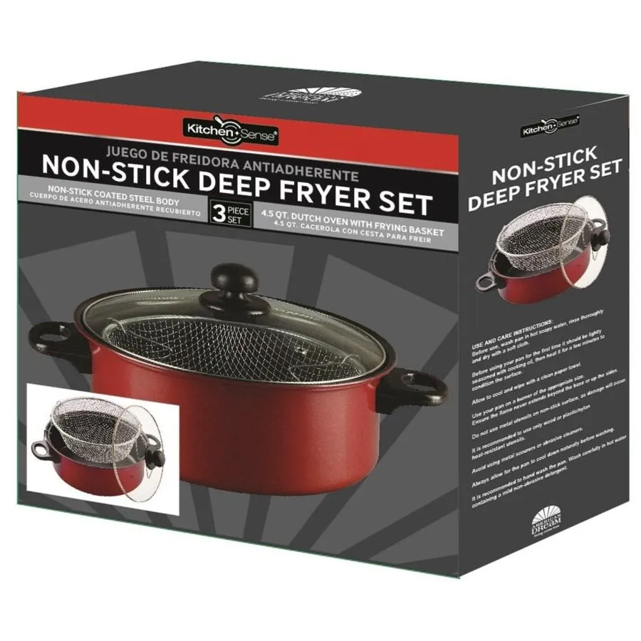 3-Piece Set: Deep Fryer Set