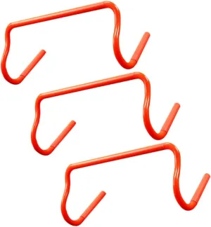 3Pcs Adjustable Agility Speed Training Hurdles Set Portable Detachable Hurdles for Soccer Football and Basketball Quick Setup and Versatile Training Equipment