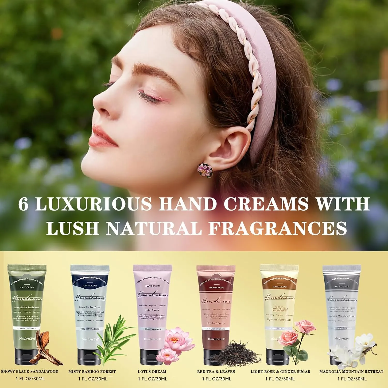 48 Pack Hand Cream Set - Travel Size Moisturizing Scented Hand Lotion for Dry Skin, Ideal Holiday Gift for Women