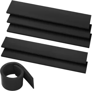 5 Pcs Equine Saddle Shims 2 Sizes Horse Saddle Pad Shock Absorbing Western Seat Cushion for Equine Protection Supplies