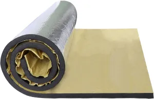 590Mil Sound Deadening Foam Mat Car Insulation Sound Deadener Heat Resistant Material for Auto Floor/Hood Engine/Trunk(15MM-78"x39")