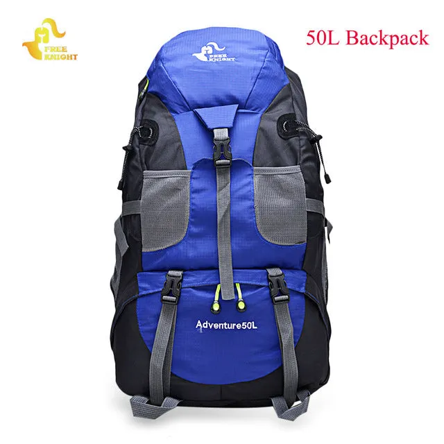 60L Waterproof Climbing Hiking Backpack Rain Cover