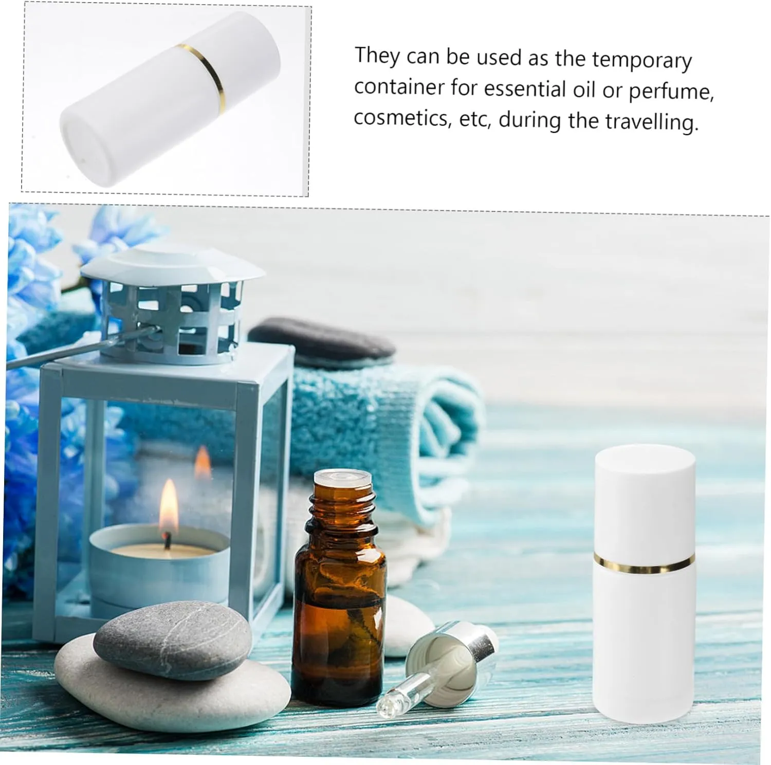 6pcs Smudge Bottle Daub Bottles Sponge Head Bottles Liquid Storage Bottles Refillable Sub Bottles Sponge Liniment Containers Hand Sample Bottles Liniment Sub Bottles Liquid Bottles/991