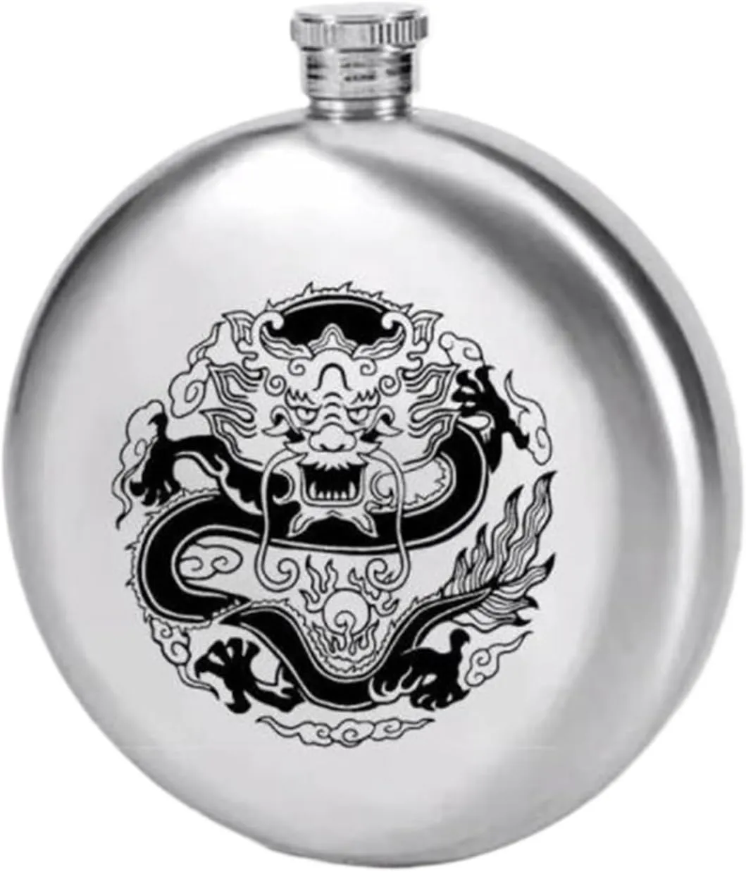 8Oz Travel Flasks 304 Stainless Steel Flasks for Liquor for Men Flasks with Funnel for Wedding Party Birthdays(A)