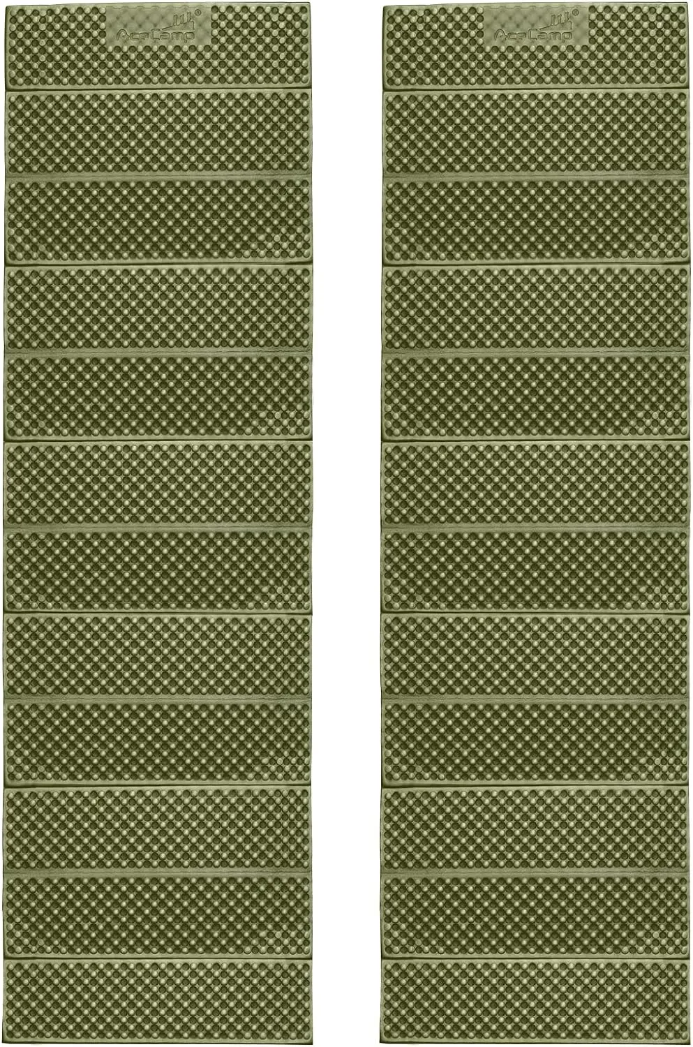 AceCamp Portable Foam Sleeping Pad, Full Length Accordion Sleeping Mat for Camping & Hiking, Lightweight, Soft & Compact Cushion for Sleeping Bag, Comfort, Tent, Rocky Terrain