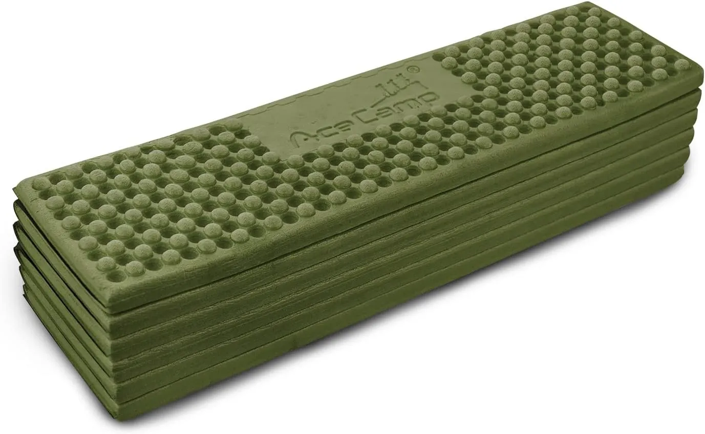 AceCamp Portable Foam Sleeping Pad, Full Length Accordion Sleeping Mat for Camping & Hiking, Lightweight, Soft & Compact Cushion for Sleeping Bag, Comfort, Tent, Rocky Terrain