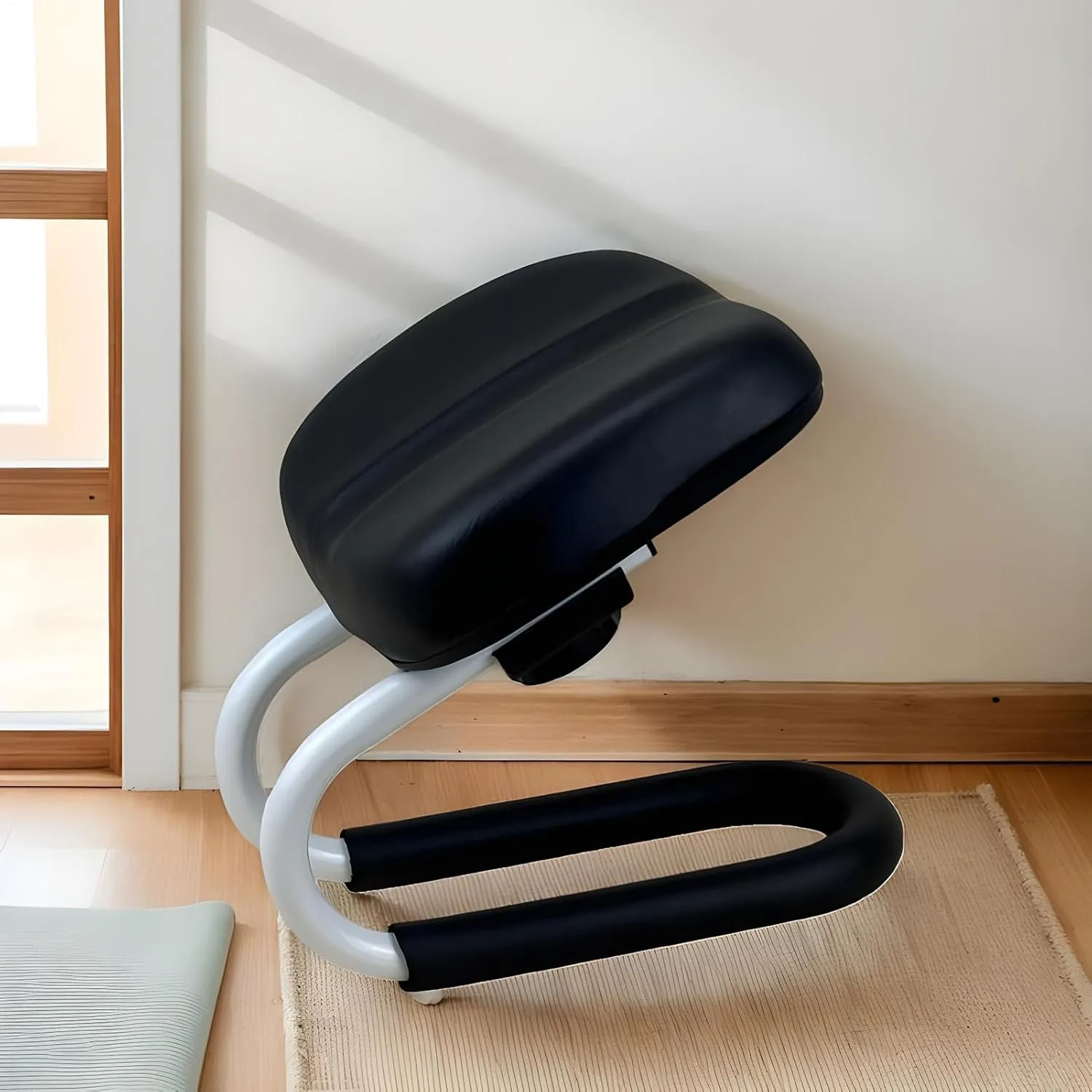 Adjustable Height Kneelers for Praying with Sponge Cushion Meditation Stool Bench Seat, Meditation Accessories, Non-Slip Leg Sleeve, Portable Chair for Home Yoga Studio