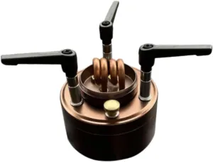 Alcohol Stovetop Camping Burner,Small,Compact Sturdy Furnace Outdoor for Camping Trips Picnic Backpacking Boiling Water