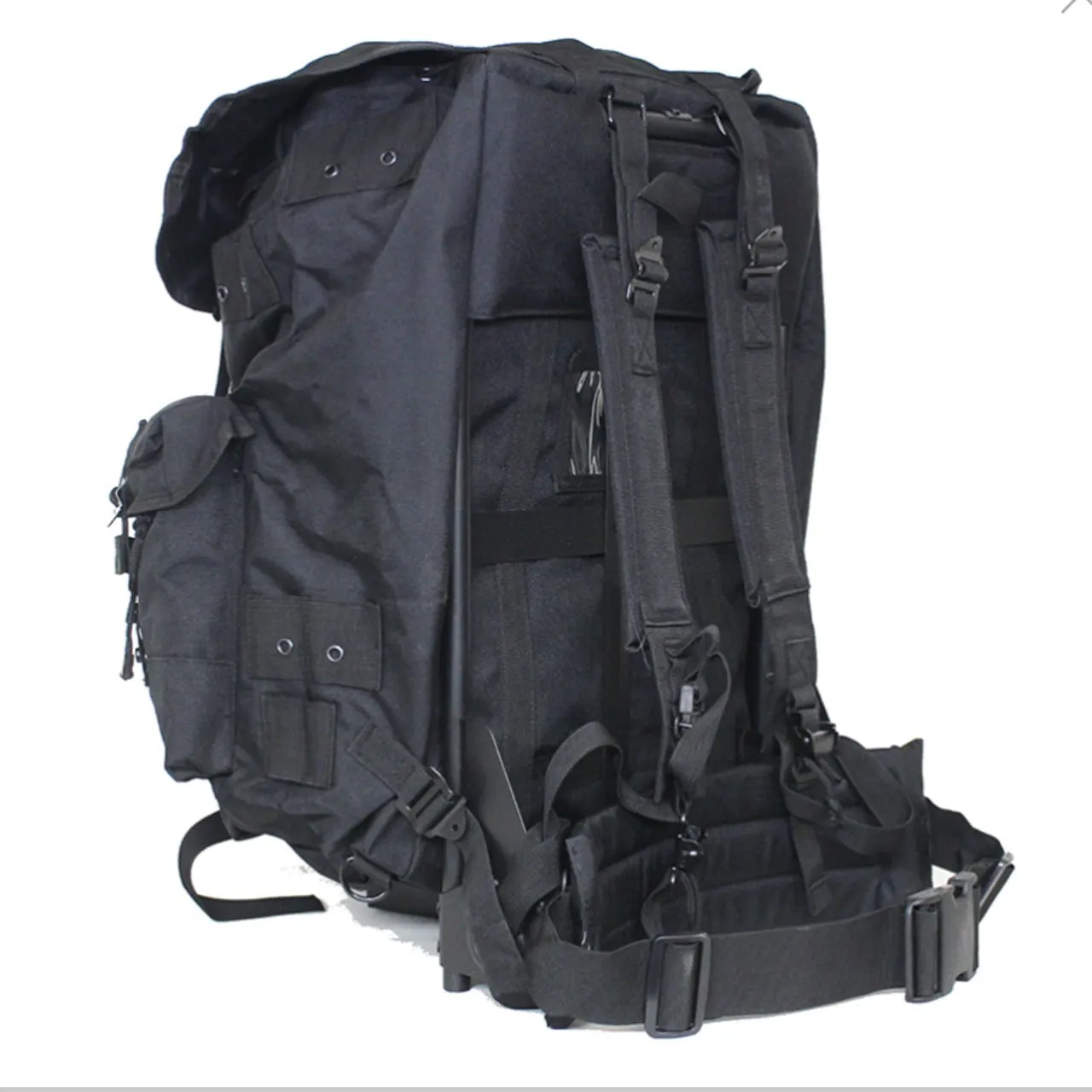 Alice Pack Black Large With Frame And Straps