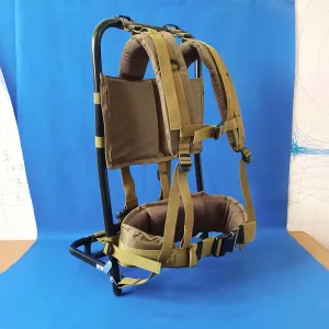 Aluminum Frame Backpack/Hunting Backpack with Frame,Outdoor Rescue Backpack Outer Frame,Bearing Weight 60kg (C)