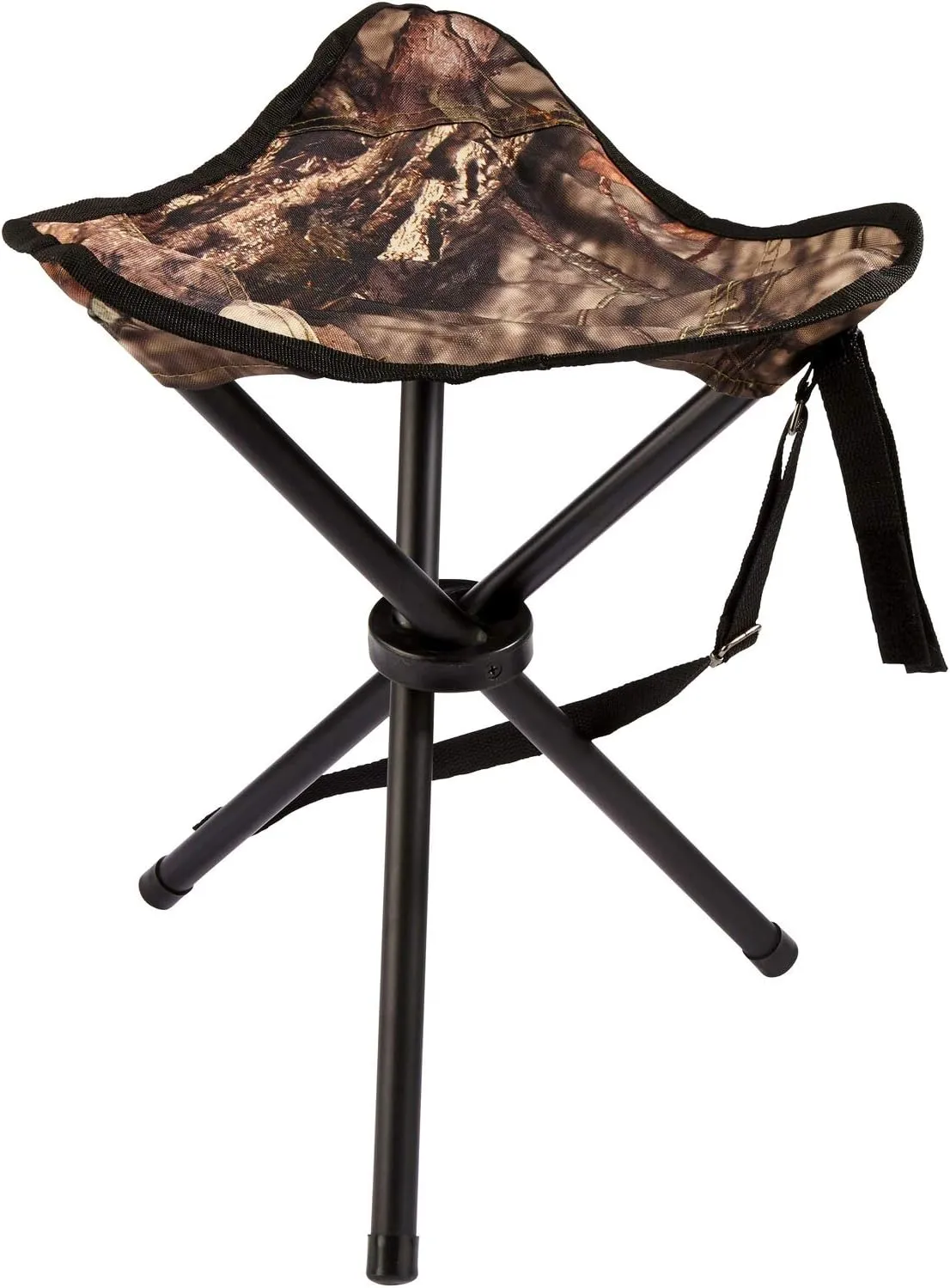 Ameristep Portable Folding Design Hunting Lightweight Heavy-Duty Tripod Stool, Mossy Oak Break-Up Country