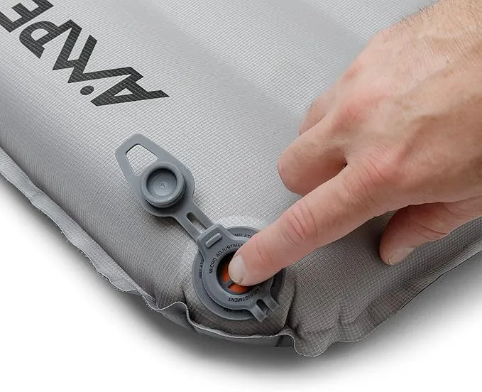 AMPEX Camping Pad Self Inflating | Camping Mattress, Sleeping Pad for Camping, Backpacking, Hiking, Air & Foam Filled, Camping Bed for Tents & Cot, Camping, Backpacking Gear (Long/Wide Size)