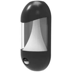 Ansell Lighting ALEOLED/HL/PIR  Leo 8W CCT Selectable Graphite LED Half Lantern - PIR Sensor