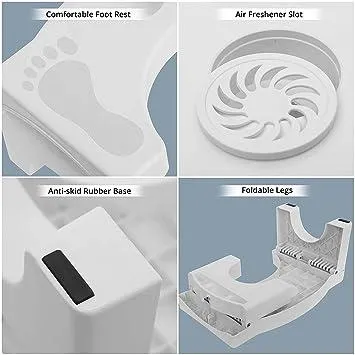 Anti-Constipation with Members-only deal Training Potty Stool Air Freshener Premium Slot Plastic Foldable