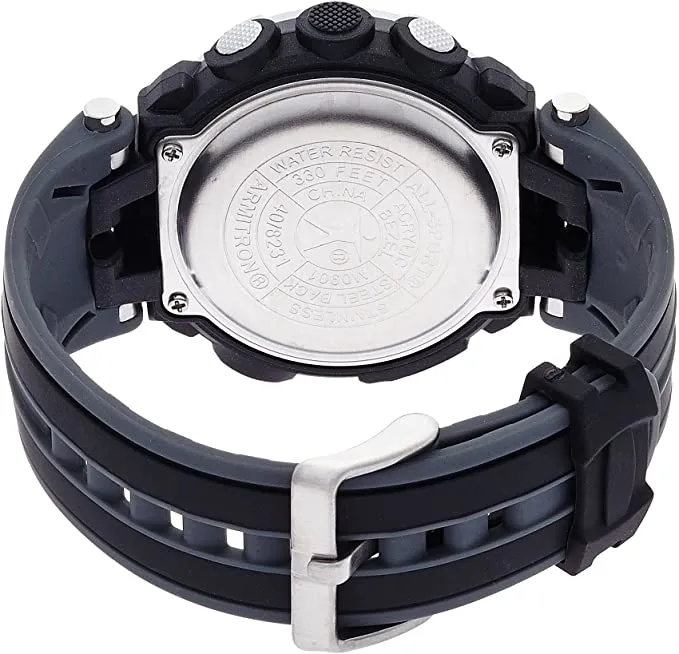 Armitron Sport Men's 408231RDGY Digital Watch