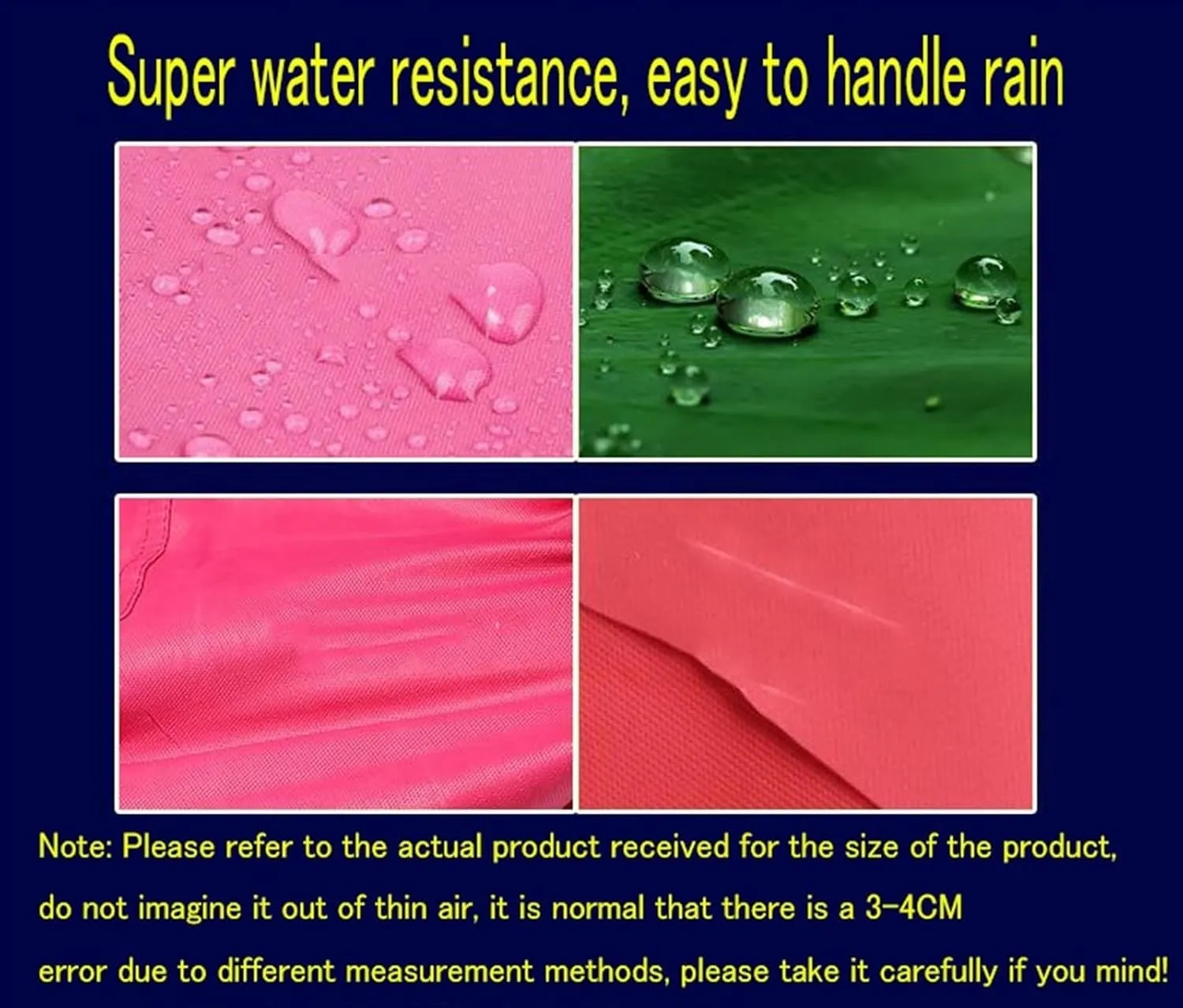 AYGJKIE Lightweight Waterproof Rain Jacket Reusable Ripstop Breathable Multipurpose for Outdoor