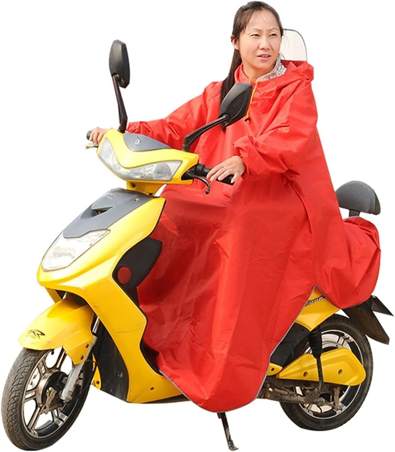 AYGJKIE Lightweight Waterproof Rain Jacket Reusable Ripstop Breathable Multipurpose for Outdoor