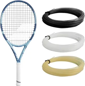 Babolat Pure Drive Junior 25 Inch 11th Gen Tennis Racquet (Light Blue/White) with Optional Accessories