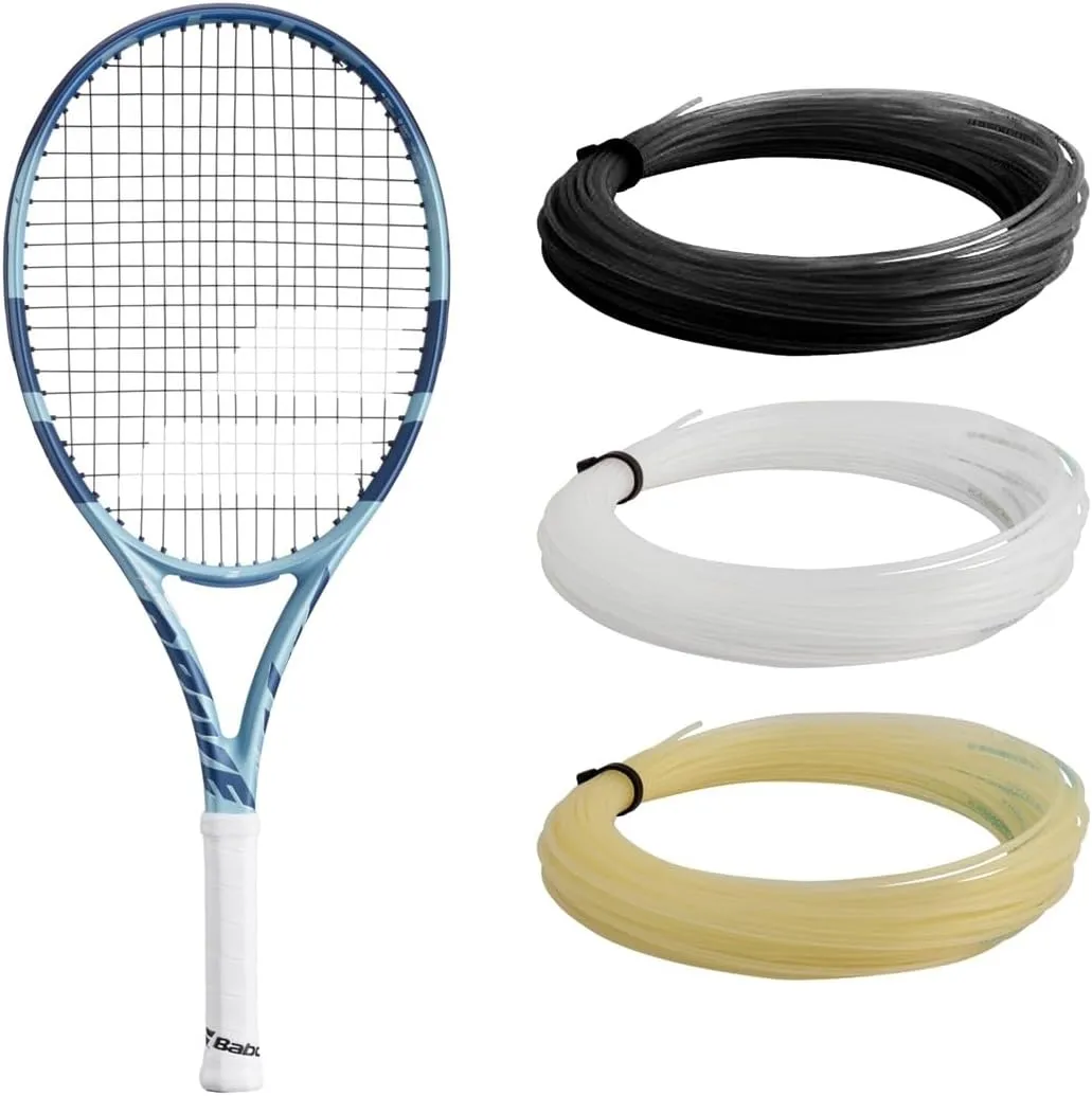 Babolat Pure Drive Junior 26 Inch 11th Gen Tennis Racquet (Light Blue/White) with Optional Accessories