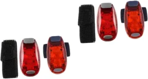 Back Light Rear Runner Lights for Night Riding Bright Tail Light Running Camping Battery Flashing LED