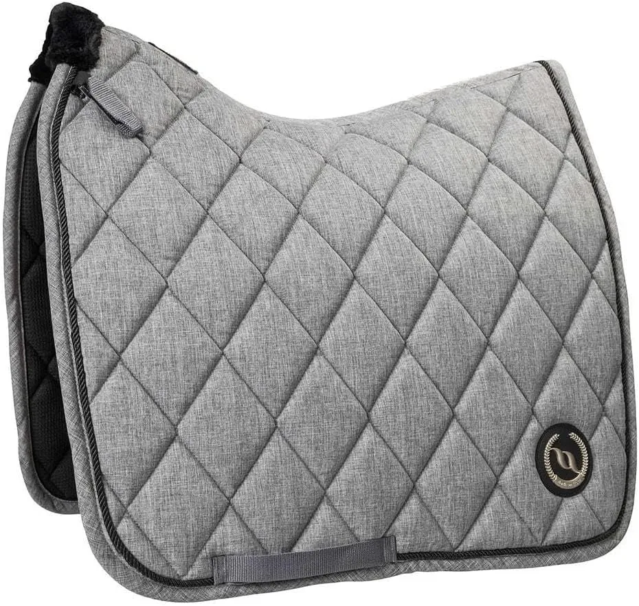 Back on Track Haze Collection Dressage Saddle Pad (Cob, Grey)