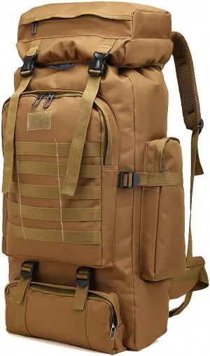 Backpack Oxford 80L Sports Camping Trekking Hiking Hunting Bags 2