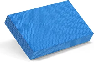 Balance Pad for Exercise12x8x2 Inch,Non-Slip Foam Mat for Fitness,Yoga, Foam Balance Board Physical Therapy, Knee Pad for floor (Blue)