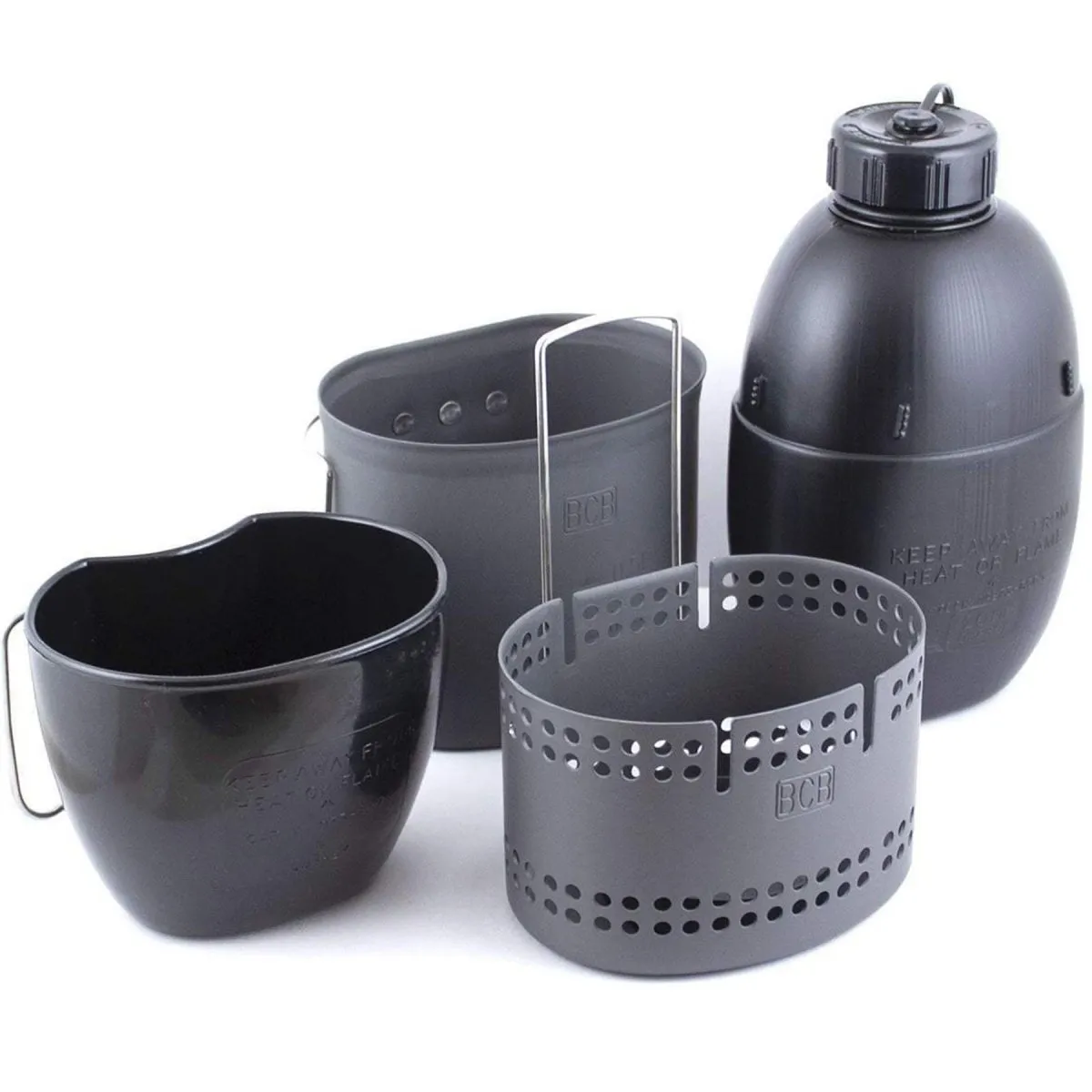 BCB Mk2 The Crusader Cooking Set 6 pcs fire starter stove NATO mug canteen pouch