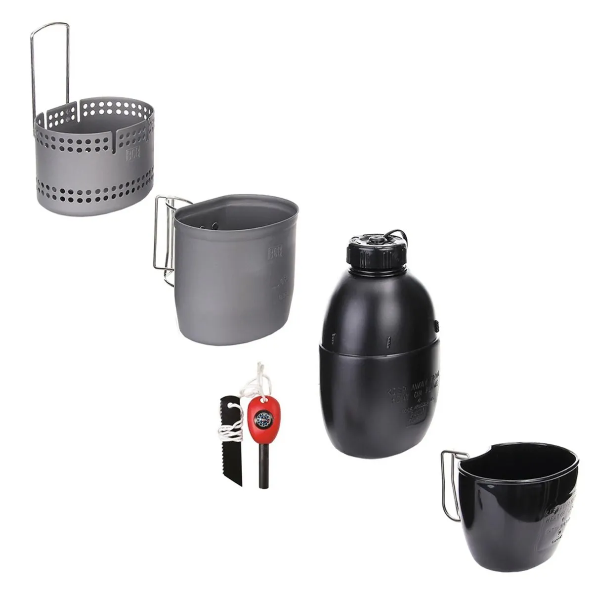BCB Mk2 The Crusader Cooking Set 6 pcs fire starter stove NATO mug canteen pouch