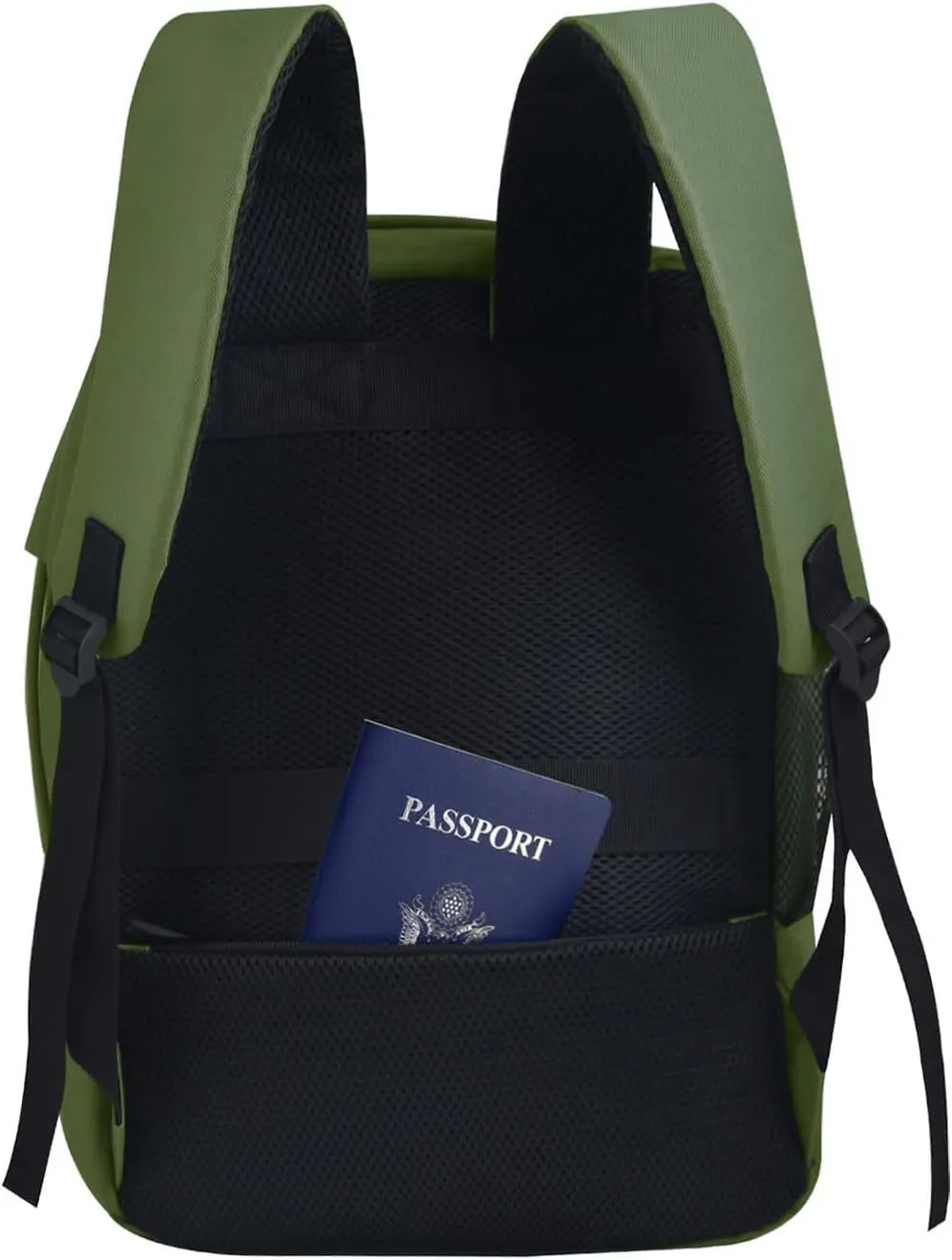 Bellanca Air Canada And WestJet Personal Item Size Backpack Under Seat Carry-on Flair Airlines Bag Hand Luggage British Airways KLM (Khaki, 40x30x15cm)