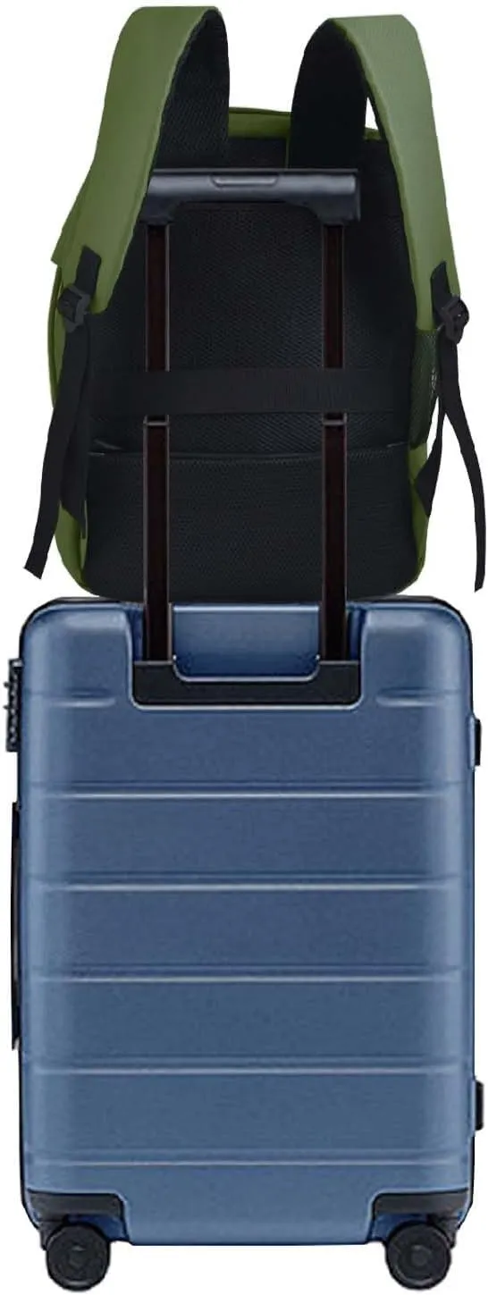 Bellanca Air Canada And WestJet Personal Item Size Backpack Under Seat Carry-on Flair Airlines Bag Hand Luggage British Airways KLM (Khaki, 40x30x15cm)