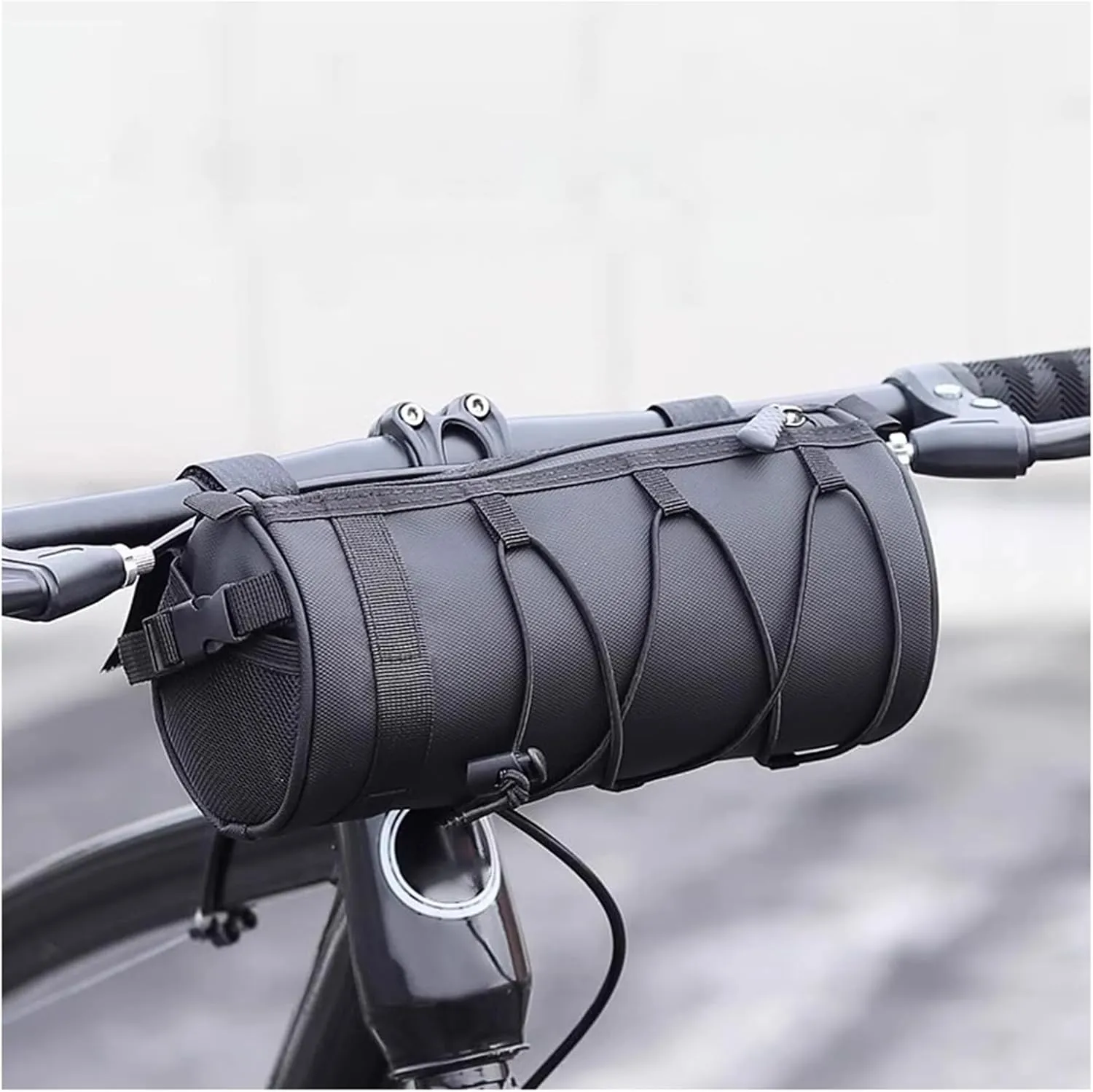 Bike Handlebar Bag for Trek Fuel EX Slash X-Caliber Marlin Top Fuel Rail Powerfly, Handy Front Bike Bags Bicycle Front Frame Storage Pouch Frame Storage Roll Bag, Fits Most Mountain and Road Bicycles
