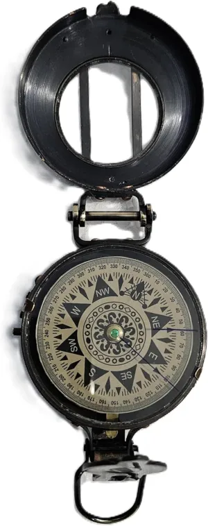 Black Antique Military-Style Scout Lensatic Portable Brass Compass Size 4 Inch Idea |