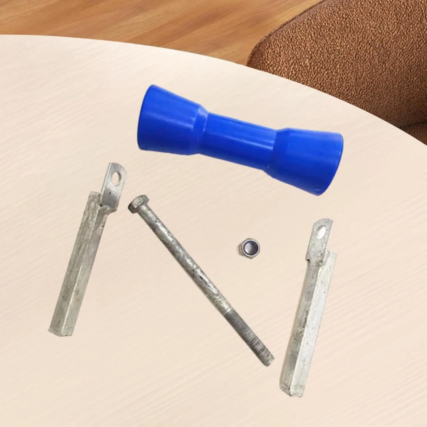 Boat Trailer Bow Roller Set Rolling Tool Professional Sturdy Heavy Duty Assembly for Marine Motorboat Docks Warehouses