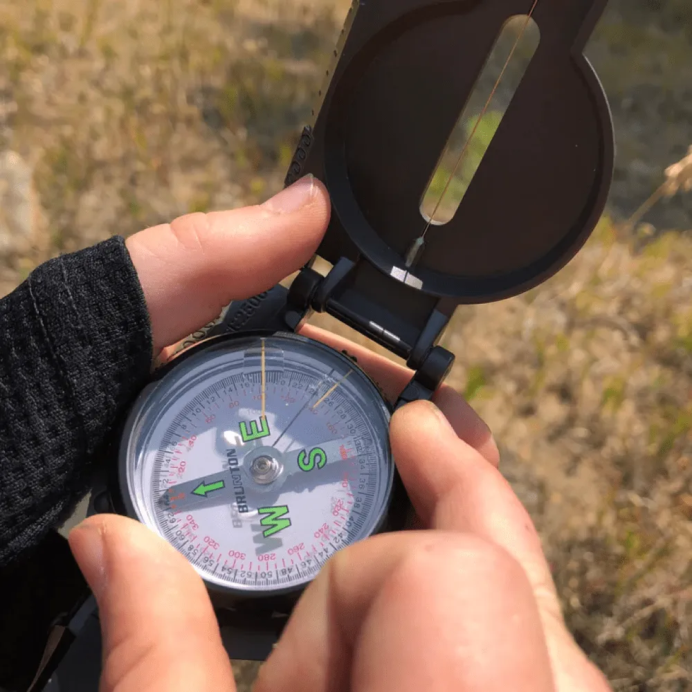Brunton F-9077 Lensatic Military Style Sighting Compass
