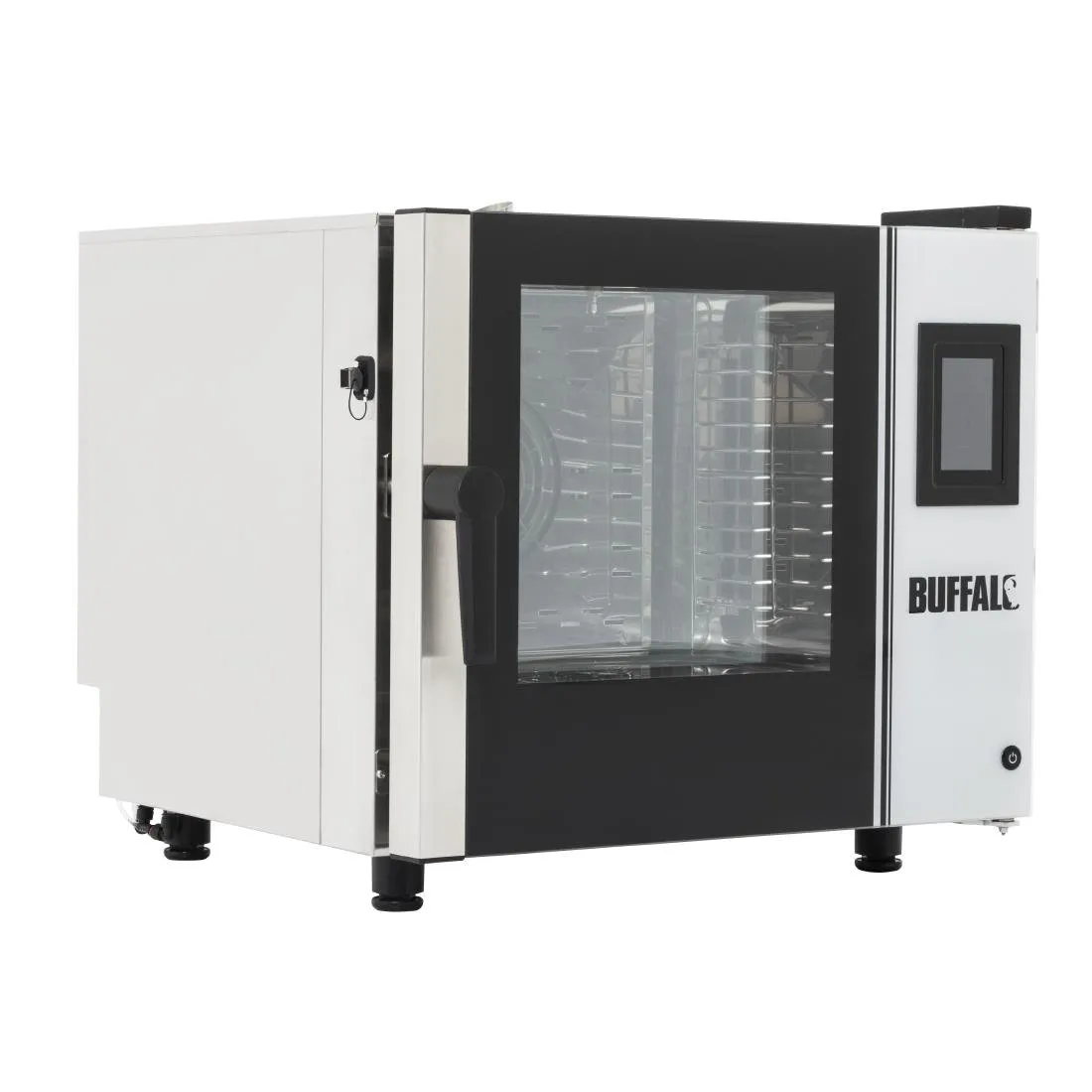 Buffalo Smart Touchscreen Compact Combi Oven  6 x GN 1/1 with Installation Kit