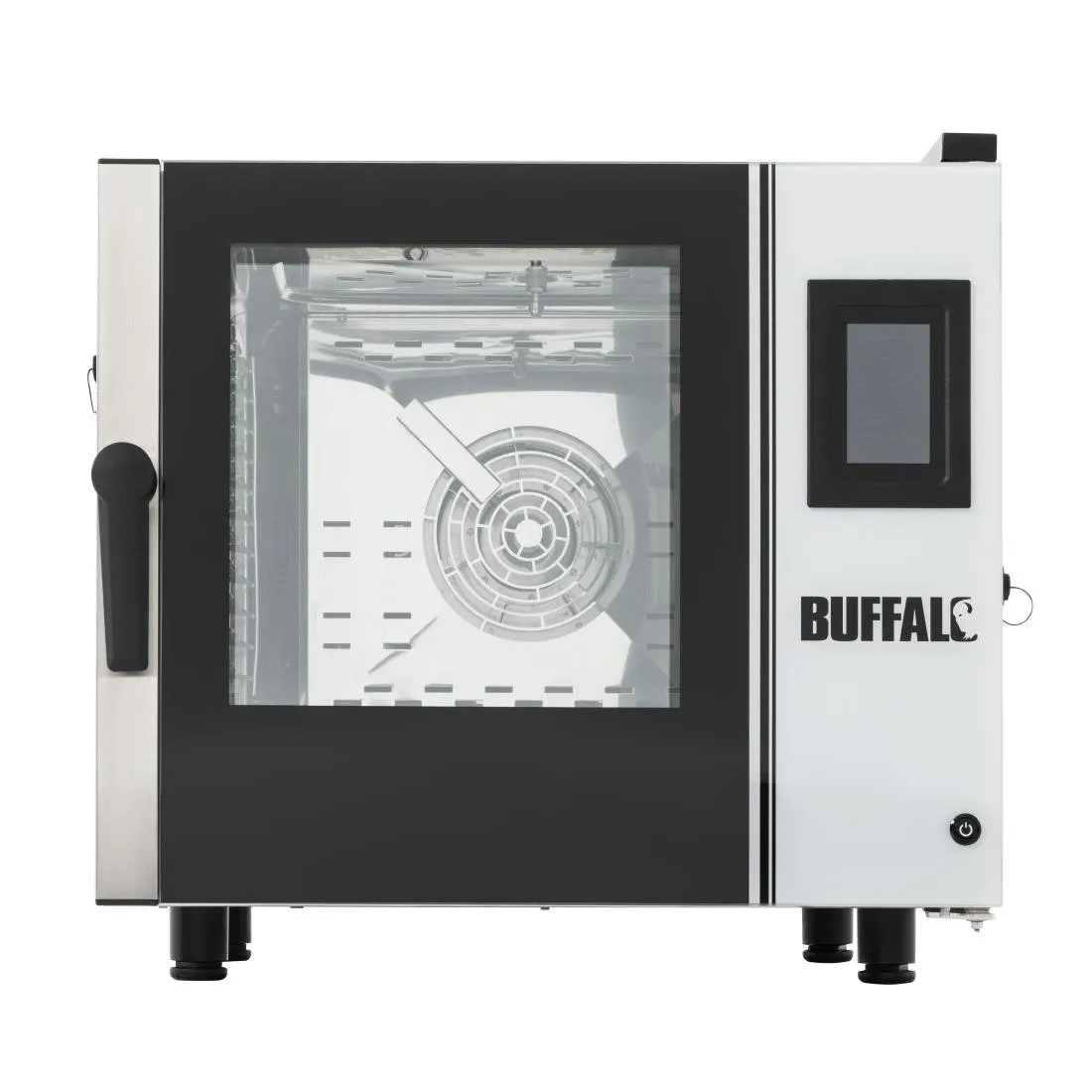 Buffalo Smart Touchscreen Compact Combi Oven  6 x GN 1/1 with Installation Kit